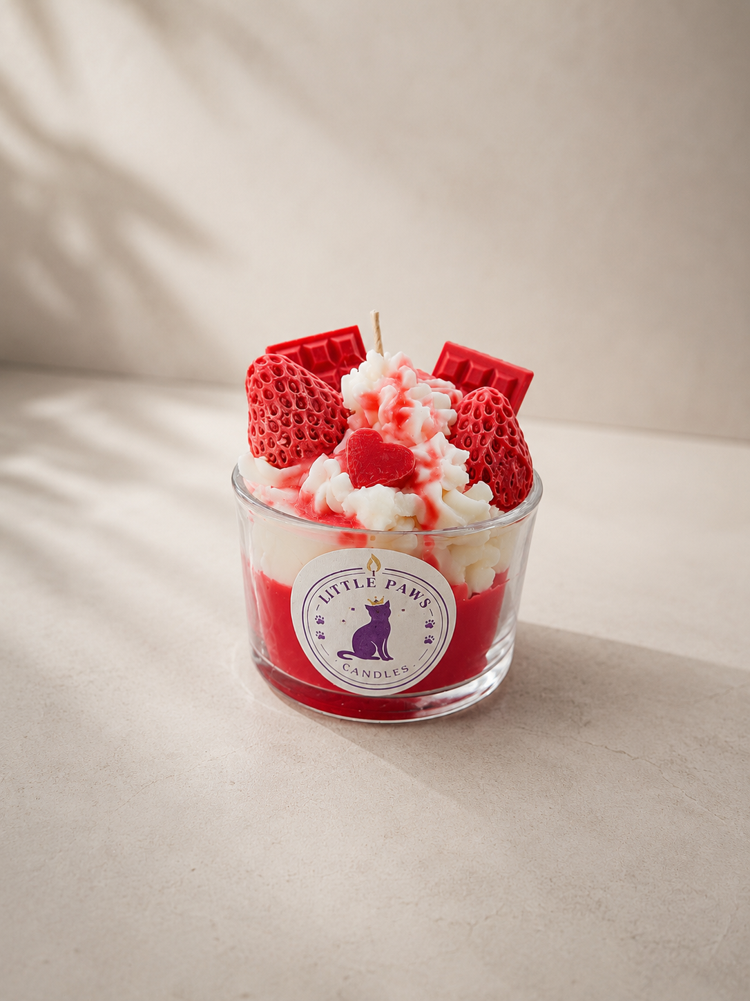 Strawberry Candle- 4oz