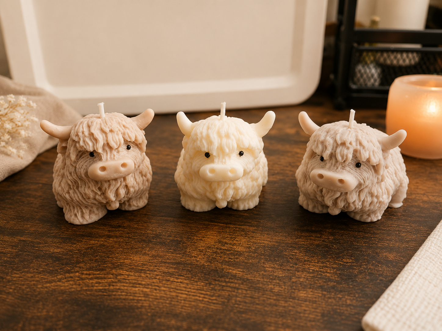 Highland Cow Candle & Wax Melt