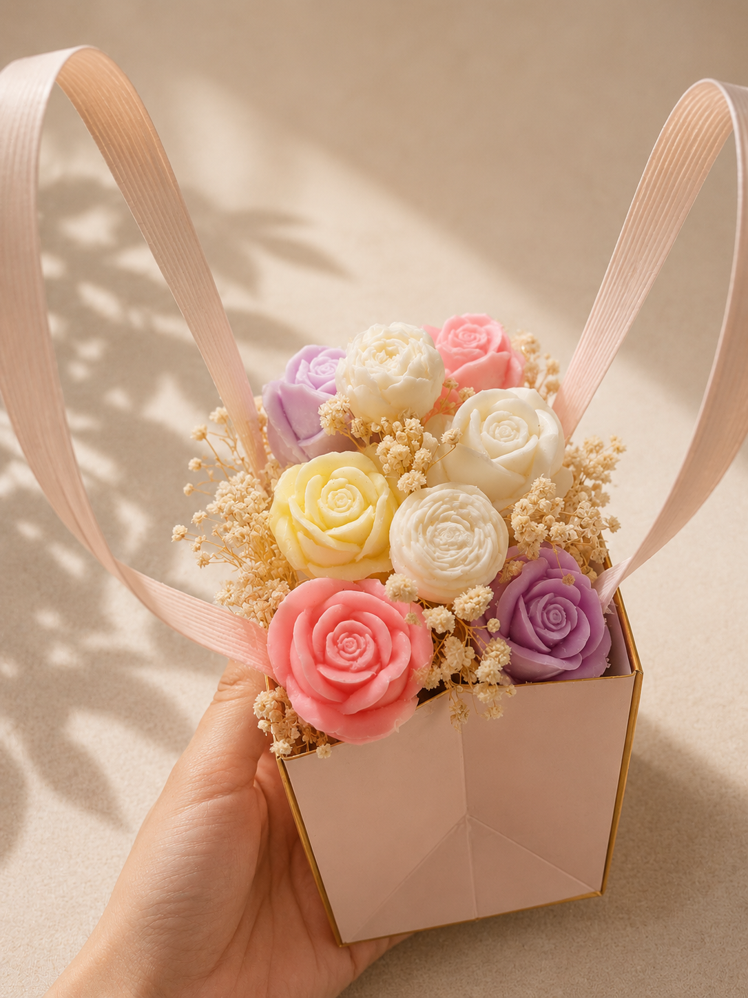 Floral Wax Melt Gift Bag