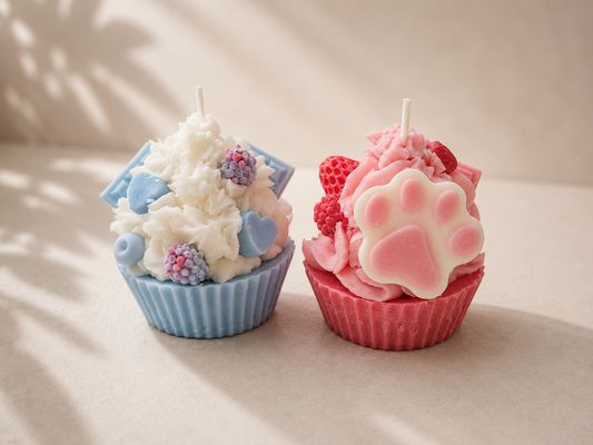 Dessert Cupcake Candle- 4oz