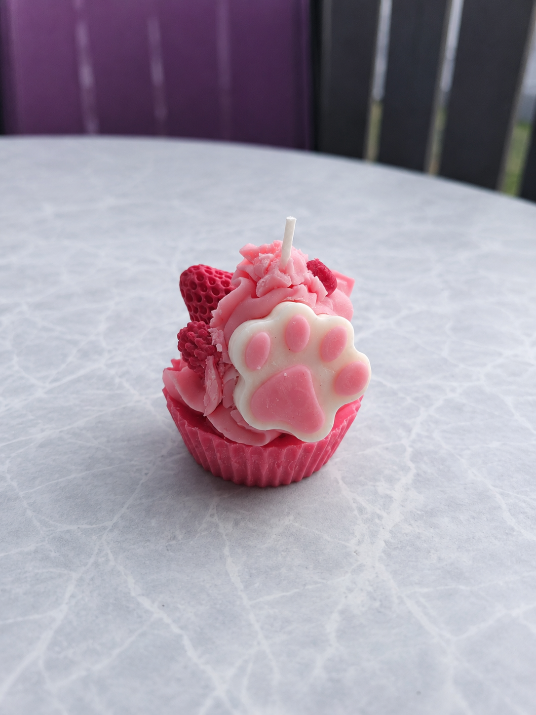 Dessert Cupcake Candle- 4oz