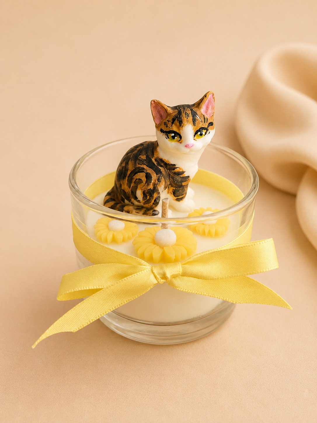 Custom Cat Candle- 4oz
