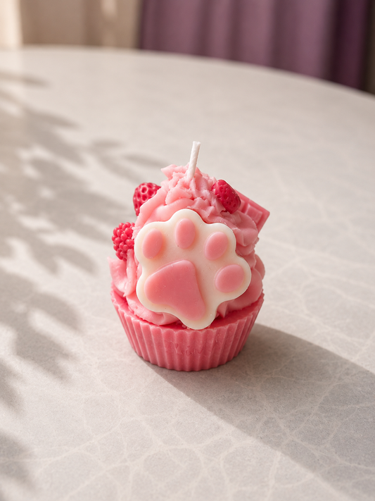 Dessert Cupcake Candle- 4oz