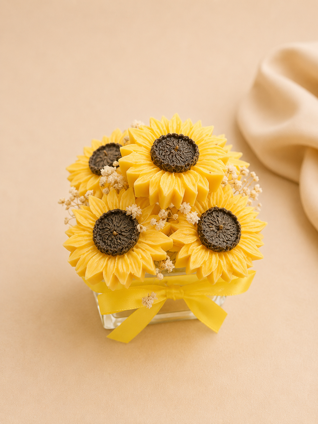 Sunflower Bouquet Candle- 7oz