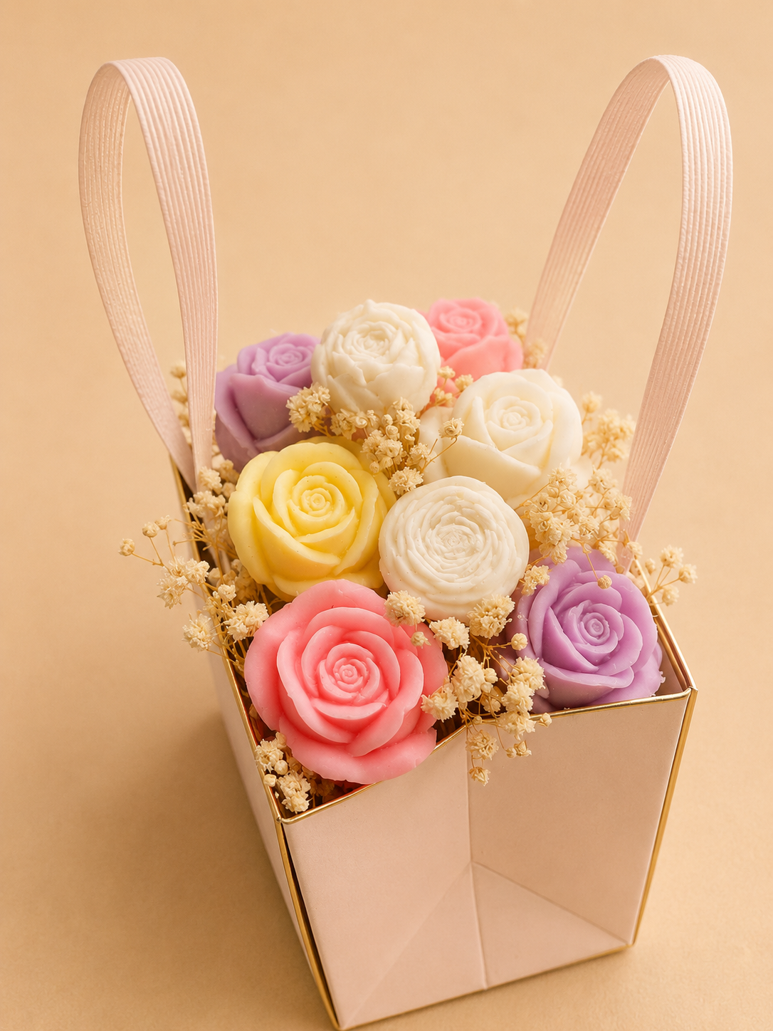 Floral Wax Melt Gift Bag
